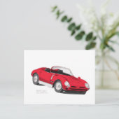 Bizzarrini 5300 Spyder S.I. Postkarte (Stehend Vorderseite)
