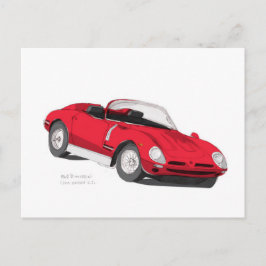 Bizzarrini 5300 Spyder S.I. Postkarte