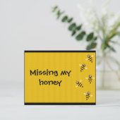 Bizzy Bees Postkarte (Stehend Vorderseite)