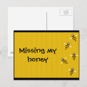 Bizzy Bees Postkarte (Vorne/Hinten)