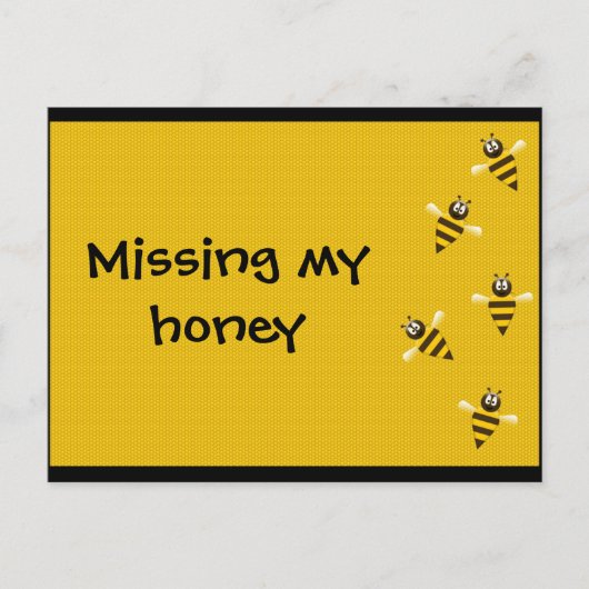 Bizzy Bees Postkarte (Vorderseite)