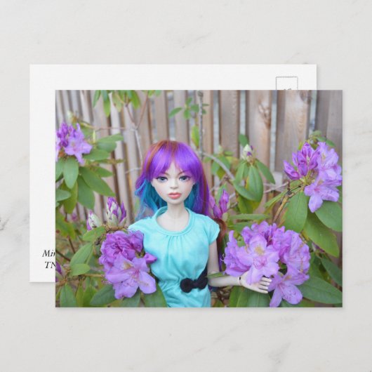 BJD Mirodoll Mika Postkarte (Vorne/Hinten)