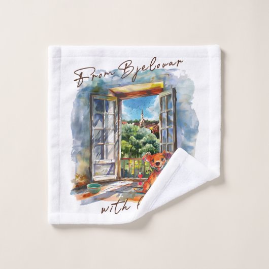 Bjelovar Badhandtuch Set (Waschlappen)