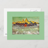 Bjerg - Trollberg Postkarte (Vorne/Hinten)