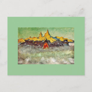 Bjerg - Trollberg Postkarte