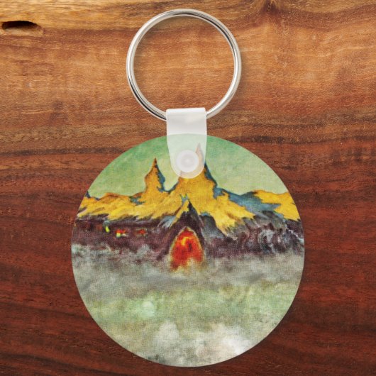 Bjerg - Trollberg Schlüsselanhänger (Vorderseite)