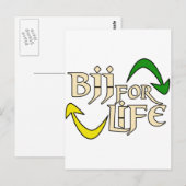 BJJ 4 Life Postkarte (Vorne/Hinten)