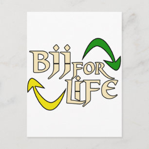 BJJ 4 Life Postkarte