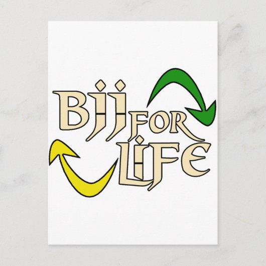 BJJ 4 Life Postkarte (Vorderseite)
