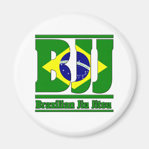 BJJ Brasilianer Jiu Jitsu Flagge MIXED MARTIAL Magnet