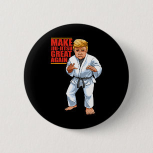 Bjj - Brasilianischer Jiu Jitsu and Grappling Gift Button