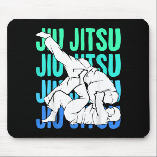 BJJ Brasilianisches Jiu Jitsu Kinder Jungen Männer Mousepad