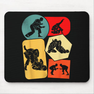 BJJ Brasilianisches Jiu Jitsu Männer Kinder Jungen Mousepad