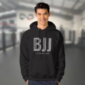 BJJ Brazilian Jiu Jitsu Edit Name & Text Lässig Hoodie