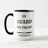 BJJ Brazilian Jiu Jitsu Guard Trust Black Belt Tasse (Links)