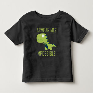 BJJ Brazilian Jiu Jitsu TRex Armbar Spaß Kleinkind T-shirt