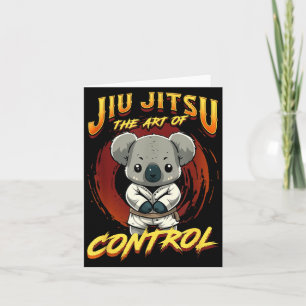 BJJ Die Kunst der Kontrolle - Grappling Jiu Jitsu Karte