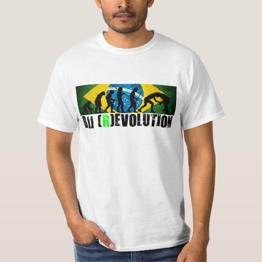 BJJ Evolutions-Diagramm (Grapplers) T-Shirt (Vorderseite)