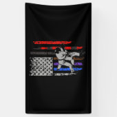 BJJ-Flag für die brasilianische Jiu Jitsu Stars & Banner (Vertikal)