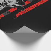 BJJ-Flag für die brasilianische Jiu Jitsu Stars &  Geschenkpapier (Ecke)