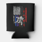 BJJ-Flag von Jiu Jitsu Stars & Stripes Dosenkühler (Vorderseite)