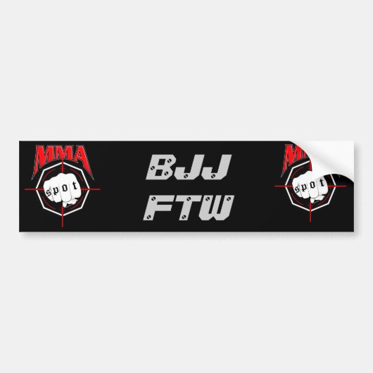 BJJ FTW AUTOAUFKLEBER (Vorne)