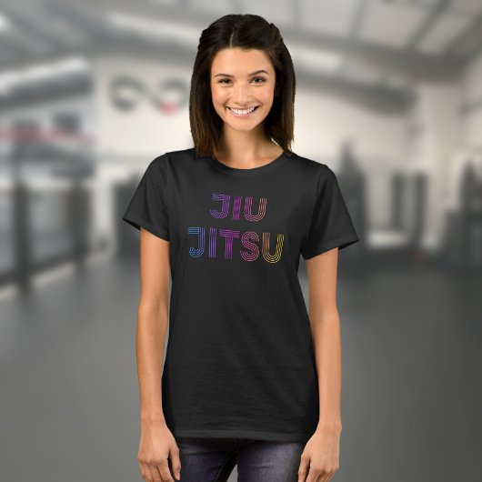 BJJ Funky Brazilian Jiu Jitsu Black T-Shirt