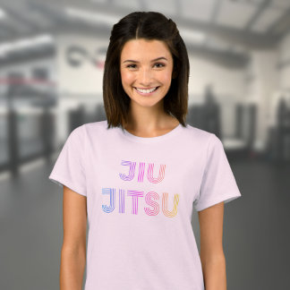 BJJ Funky Brazilian Jiu Jitsu Pink Women's T-Shirt
