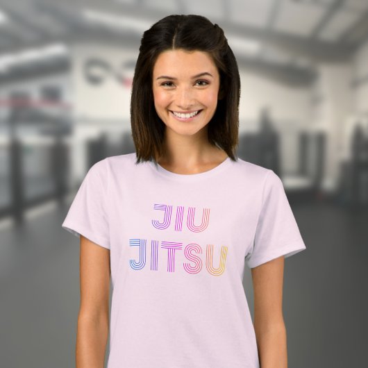 BJJ Funky Brazilian Jiu Jitsu Pink Women's T-Shirt