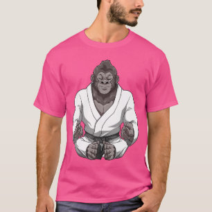 Bjj Gorilla Lotus - Funny Brazilian Jiu Jitsu T-Shirt