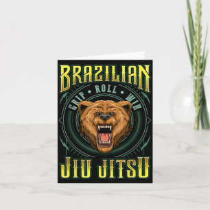 BJJ-Griff-Roll-Sieg - Grappling Jiu Jitsu Grizzly Karte