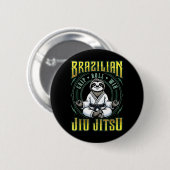 BJJ-Griff-Roll-Sieg - Grappling Jiu Jitsu Meditati Button (Vorne & Hinten)