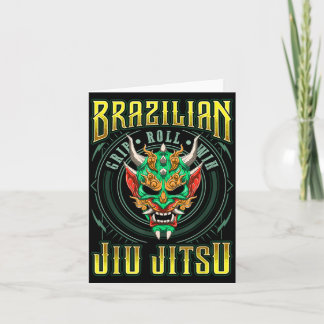 BJJ-Griff-Roll-Sieg - Grappling Jiu Jitsu Oni-Dämo Karte