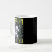 BJJ-Griff-Rollensieg - Grappling Jiu Jitsu Gorilla Kaffeetasse (Vorderseite Links)