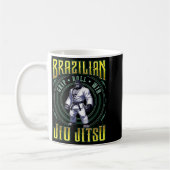 BJJ-Griff-Rollensieg - Grappling Jiu Jitsu Gorilla Kaffeetasse (Links)