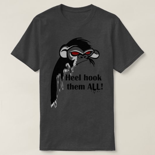 BJJ Heel Hook ihnen alle T-Shirt (Design vorne)