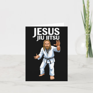 BJJ Jesus Brasilianisches Jiu Jitsu Karte