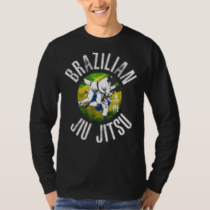 BJJ Jiu Jitsu Brasilianische Flagge, Geschenk für T-Shirt