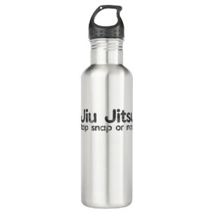 BJJ Jiu Jitsu Brasilien Kampfkünste Anstich Snap o Edelstahlflasche
