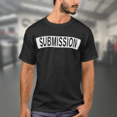BJJ Jiu Jitsu-Vorlage Schwarzweiß-Weiß T-Shirt
