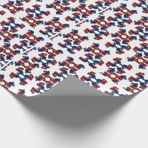 BJJ Leg Lock Geschenkpapier