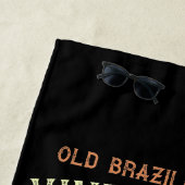 BJJ Old Brazilian Classic Grappling Retro-Stil Strandtuch (Beispiel)