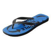 BJJ Ranked Sandalen (Blauer Gürtel) (Schrägansicht)