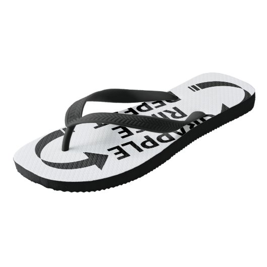 BJJ Ranked Sandalen (weißer Gürtel) (Schrägansicht)