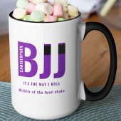 BJJ Way I Roll Fügen Sie Ihren Namen Jiu Jitsu Lil Tasse
