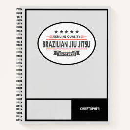 BJJ White Belt Trainingsprotokoll Originale Qualit Notizblock