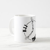 BJJ - Zeit anzustechen Kaffeetasse (Vorderseite Links)