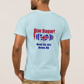Bjor Dagur 2011 T-Shirt (Rückseite)