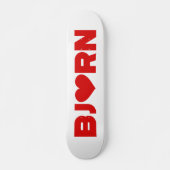 Bjorn Liebe Skateboard (Vorne)