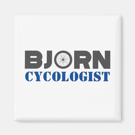 Bjorn Mountain Biker Magnet (Vorne)